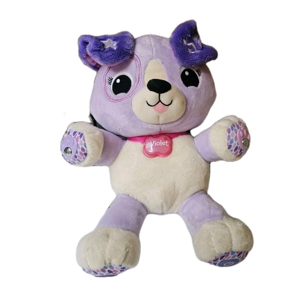 Leap Frog My Pal Violet Interactive Learning‎ Plush Dog Learning & Fun :)